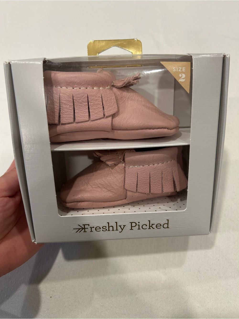 Freshly picked moccasins